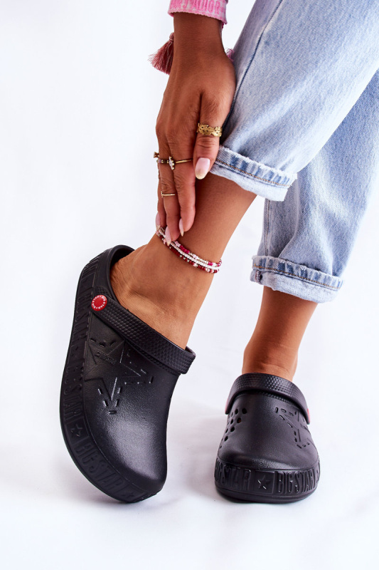 Dámské nazouváky Big Star - černá Velikost: 39