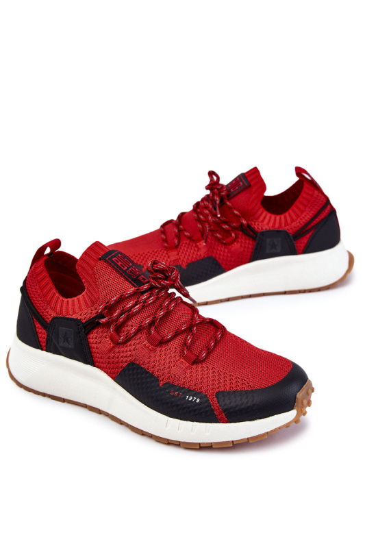 Pánská sportovní obuv Big Star KK174013 Červene 42