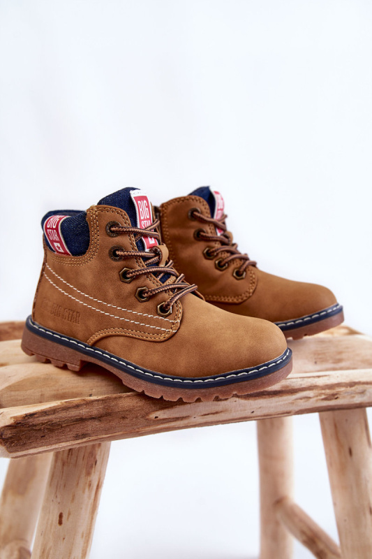 Dětské Trappery Big Star KK374130 Velbloud 35