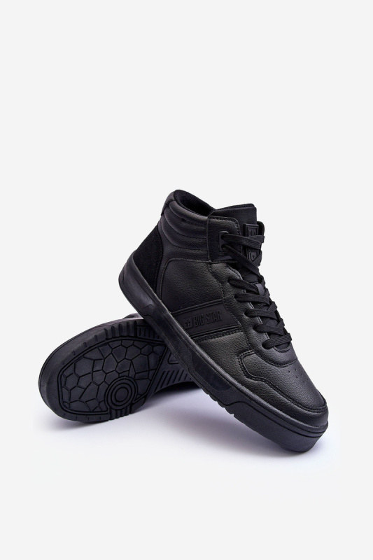 Pánské Sportovní Boty Memory Foam Big Star KK174135 906 Černé 42