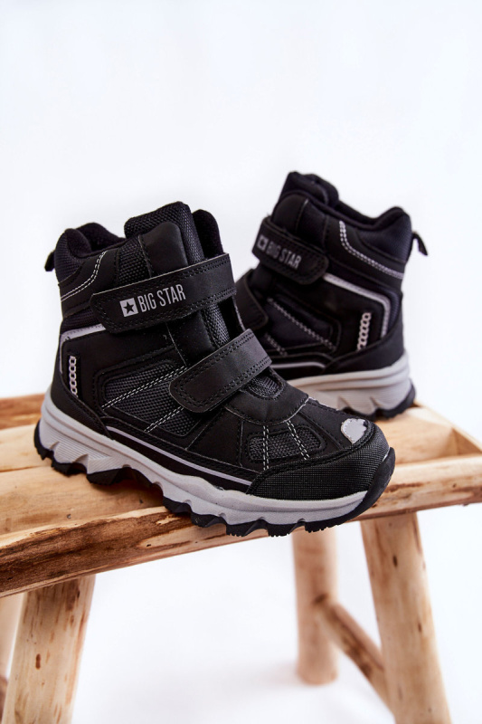 Dětská Trapery Memory Foam Big Star KK374157 Černe 30