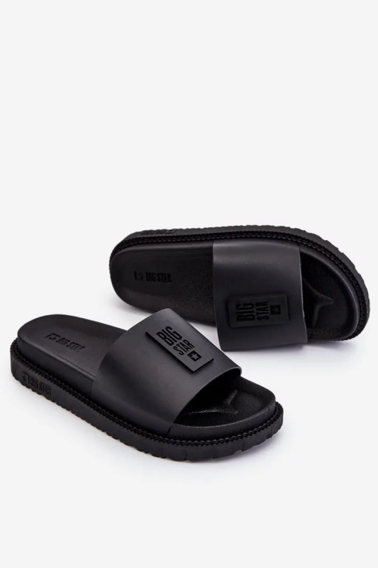 Dámské pantofle Big Star - černé Velikost: 36