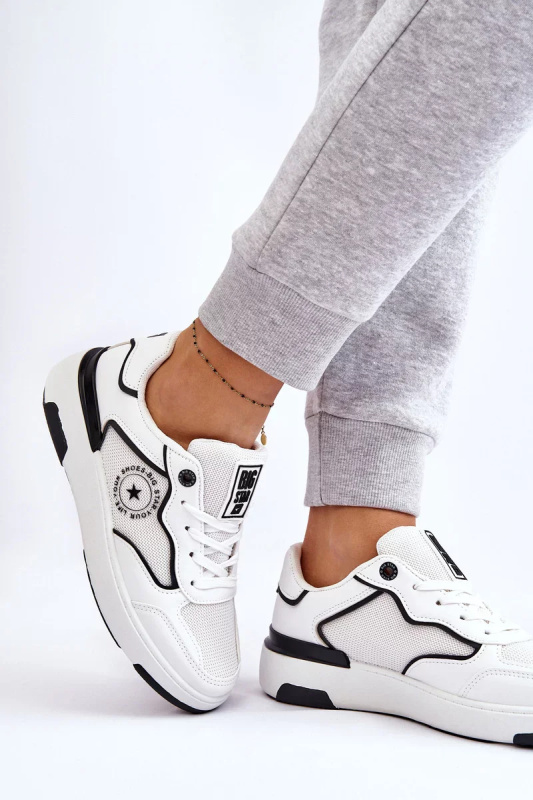 Dámská sportovní obuv Big Star LL274440 Černá a bílá 39