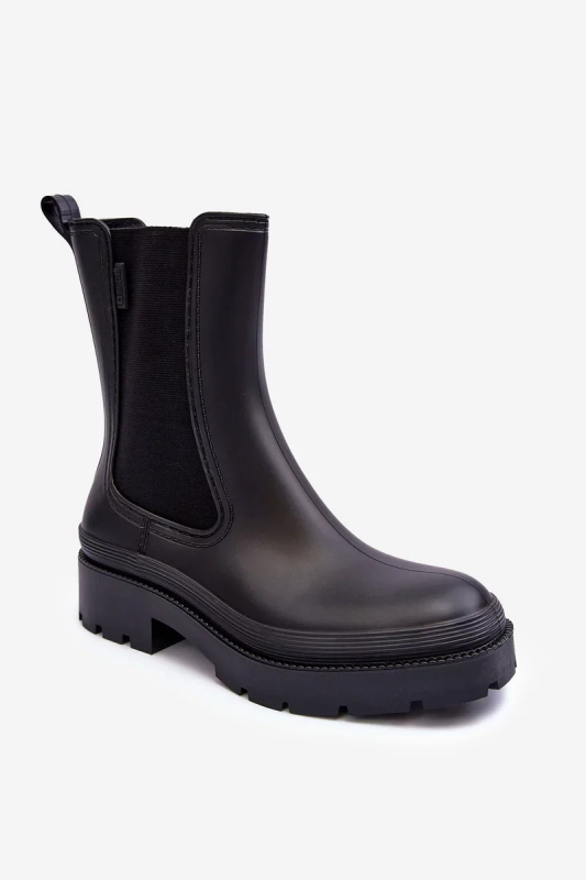 Matné boty Big Star černé Velikost: 40