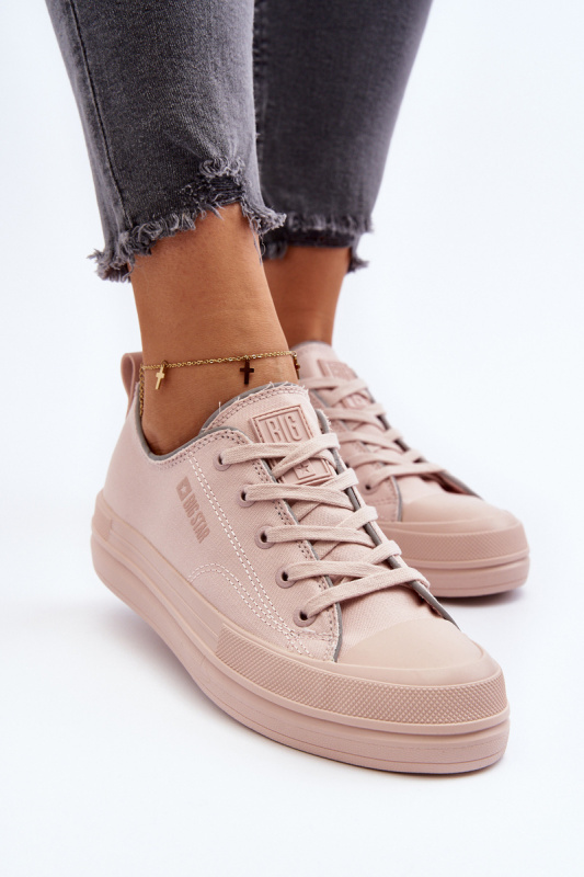 Dámské tenisky Big Star Růžové Velikost: 40