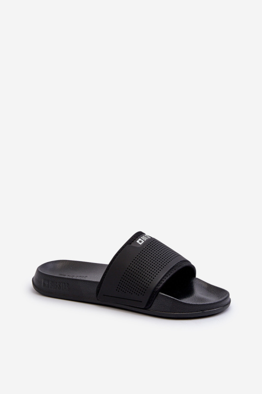 Lehké pánské pantofle Big Star Černá Velikost: 40