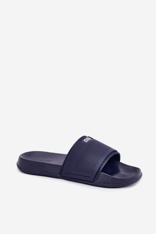 Pánské lehké pantofle Big Star – tmavě modré Velikost: 46