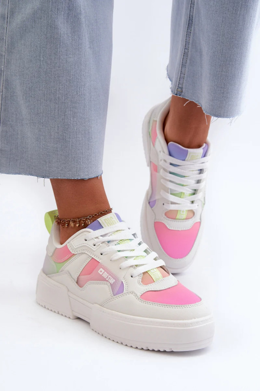 Dámské tenisky Big Star Memory Foam System Multicolor Velikost: 38