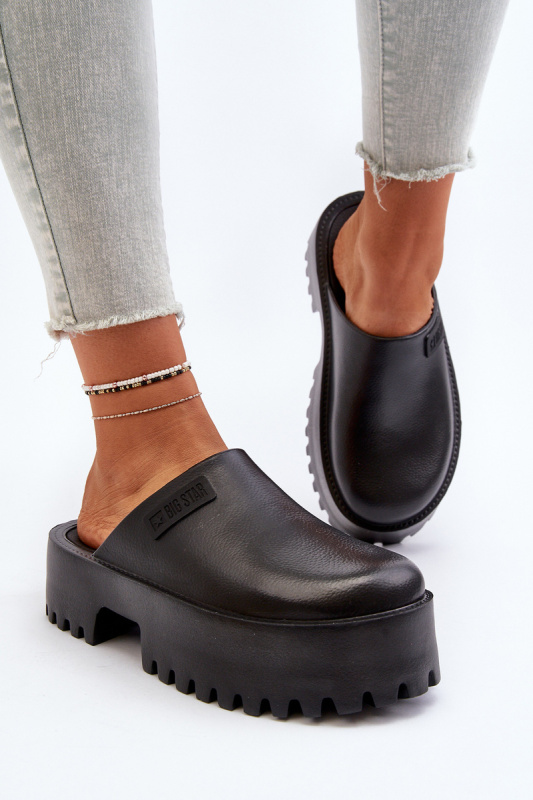 BIG STAR SHOES Dámské žabky na masivní podešvi Big Star