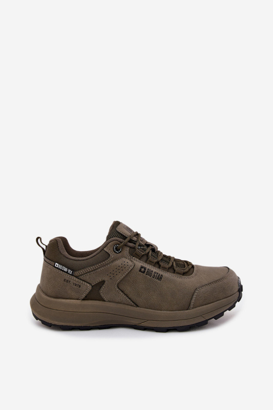 Pánské Trekingové Sportovní Boty Big Star OO174367 HI-POLY SYSTEM Khaki 41