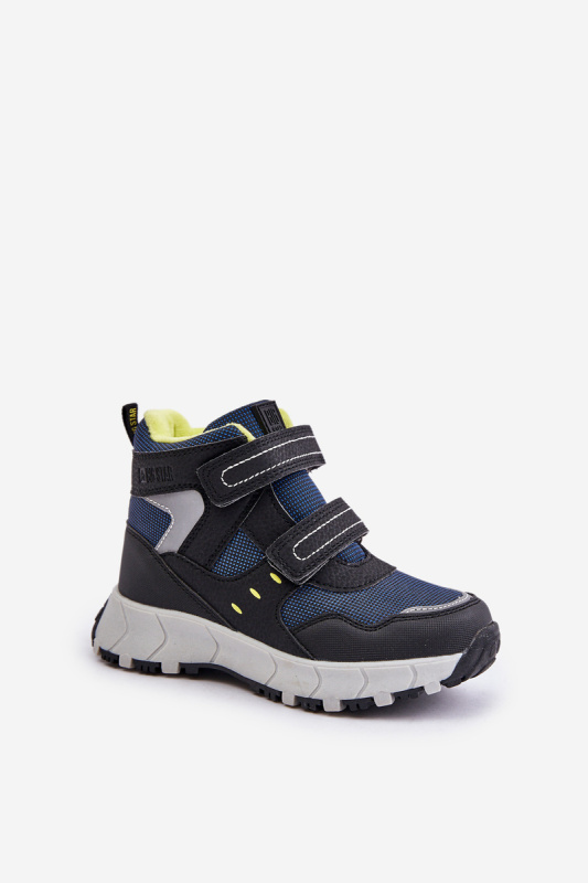 Zateplené Sněhule Trappery Dětské Big Star Modré Velikost: 30