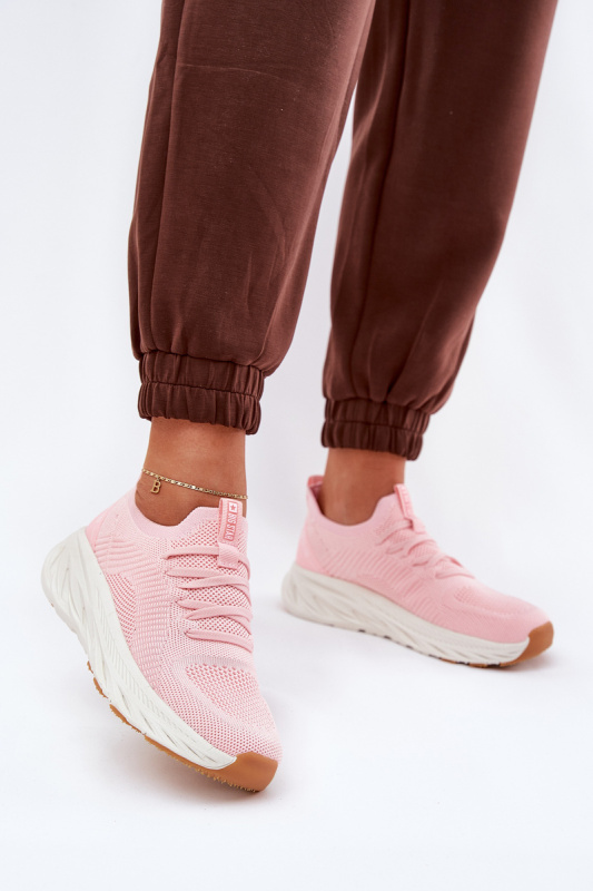 Dámské boty Big Star HI-POLY SYSTEM – světle růžové Velikost: 37