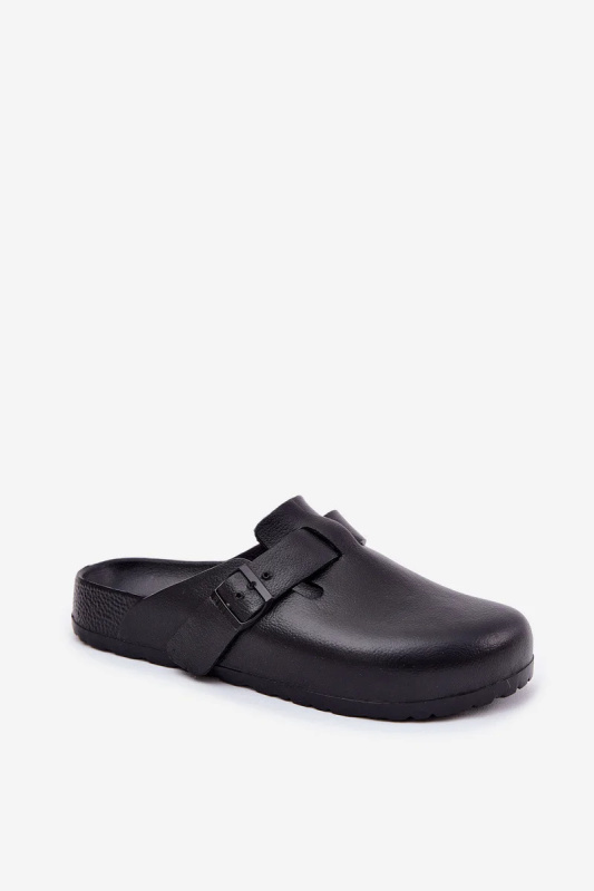 Pánské pěnové pantofle Big Star – černé Velikost: 46