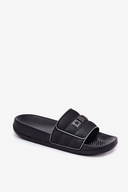 Pánské pantofle Big Star – černé Velikost: 45