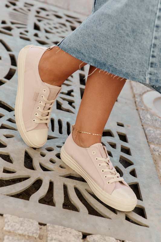 Dámské tenisky Big Star – světle růžové Velikost: 38