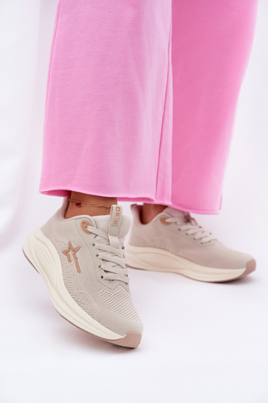 Sportovní Boty Tenisky Dámské Big Star RR274A145 HI-POLY SYSTEM Béžové 40