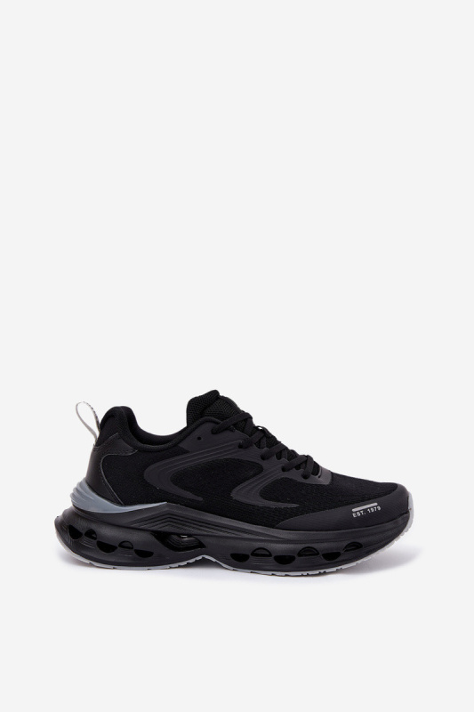 Pánské Sportovní Boty Na Platformě Big Star RR174022 Hi-Poly System Černé 45