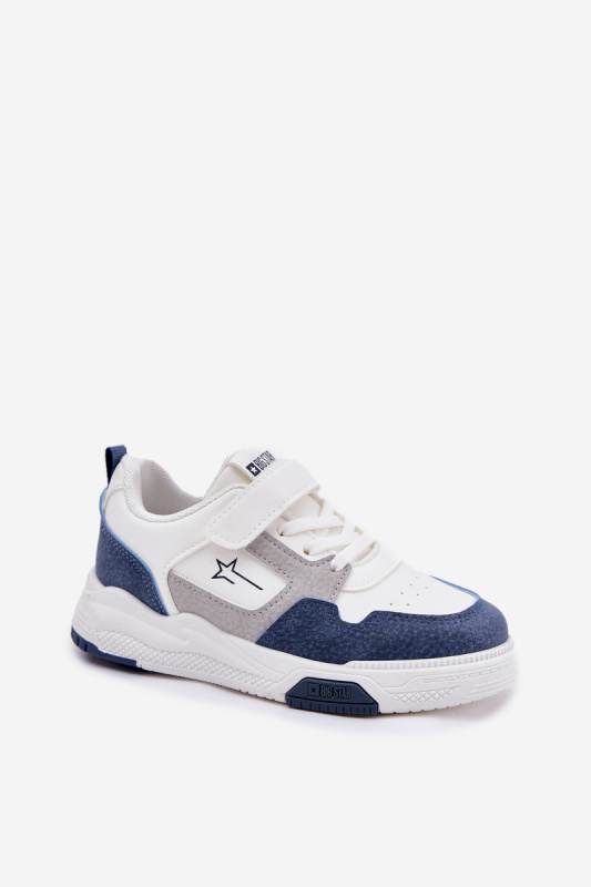 Lehké dětské sneakersy Big Star RR374052 Bílo-Modré 30