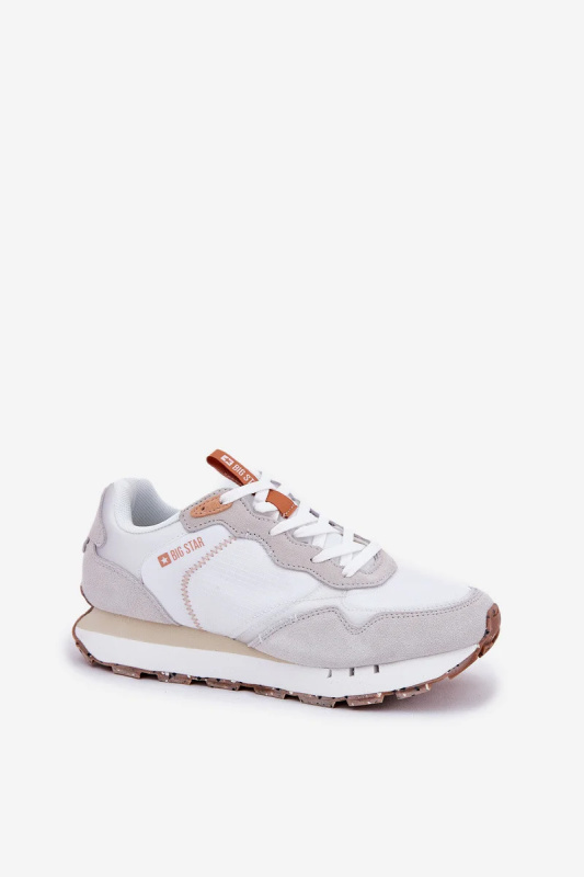 Dámské semišové boty Big Star HI-POLY SYSTEM – béžové Velikost: 40