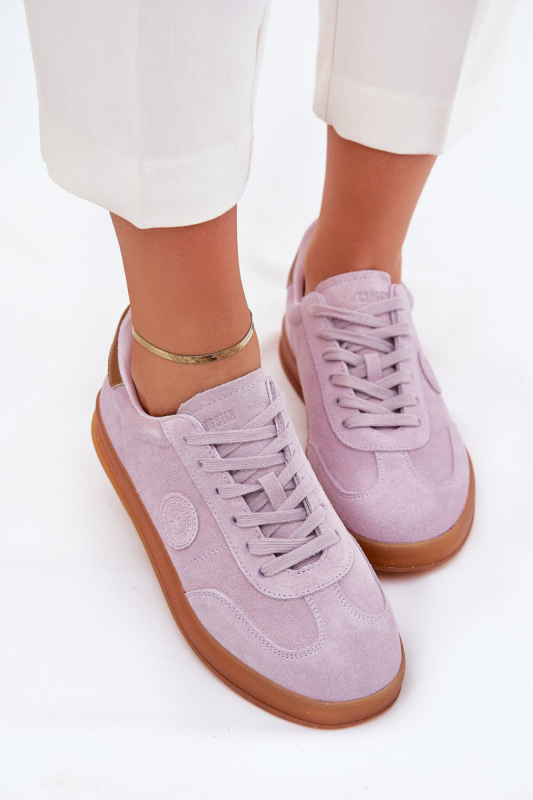 BIG STAR SHOES Dámské Velurové Tenisky Big Star