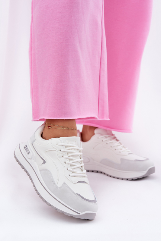 Dámské tenisky Big Star HI-POLY SYSTEM – bílé Velikost: 38