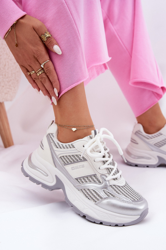 Dámské tenisky Big Star – bílé Velikost: 39