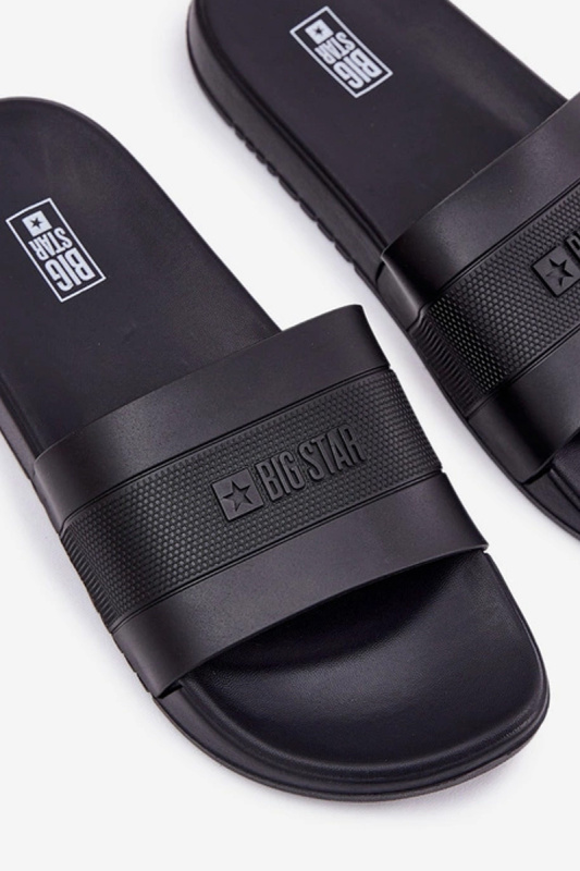 Pánské pantofle Big Star – černé Velikost: 40