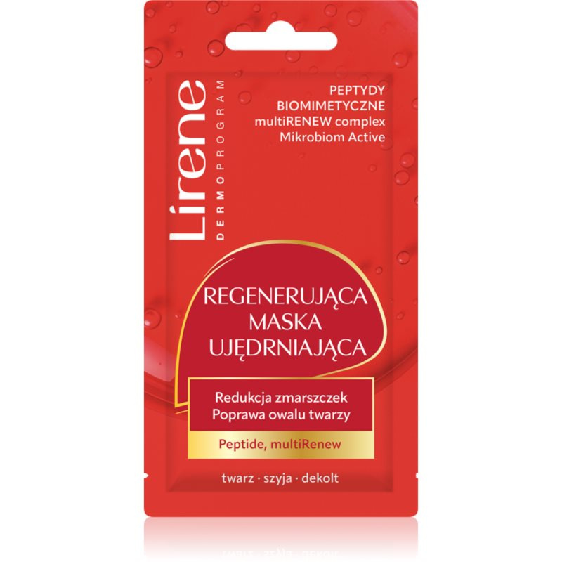 Lirene Face Mask Peptide proRenew protivrásková regenerační maska 8 ml
