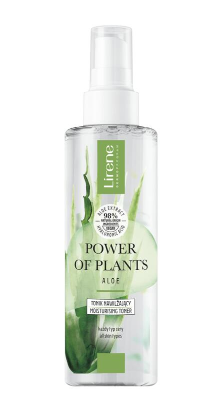 Lirene Power of Plants Aloe hydratační toner 200 ml