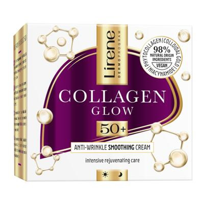 Lirene Collagen Glow 60+ vyhlazující a zpevňující péče pro zralou pleť 50 ml