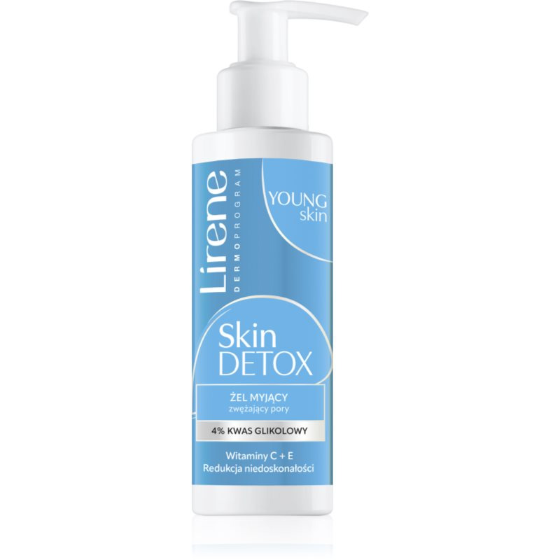 Lirene Young Skin Skin Detox čisticí gel pro stažení pórů 145 ml
