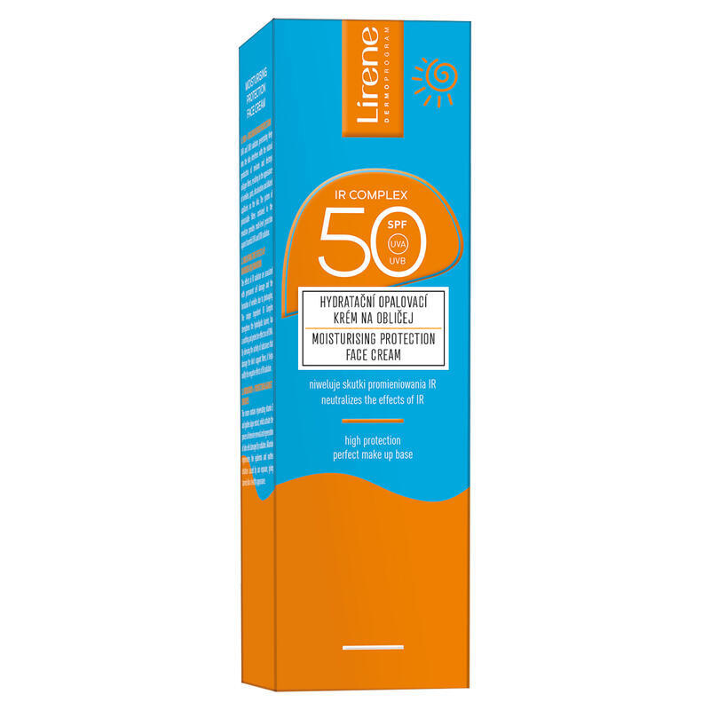 Lirene Hydratační opalovací krém na obličej SPF50 40 ml