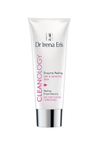 Dr Irena Eris Cleanology enzymatický peeling pro citlivou a suchou pleť 75 ml