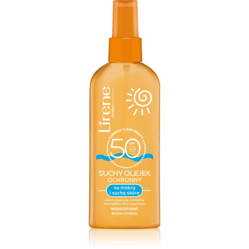 Lirene Sun care suchý olej na opalování SPF 50 150 ml