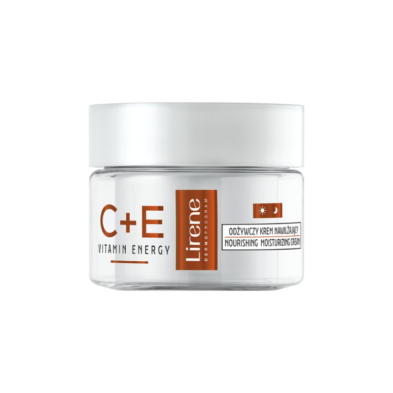 Lirene Vitamin Energy C+E pleťový krém pro výživu a hydrataci 50 ml