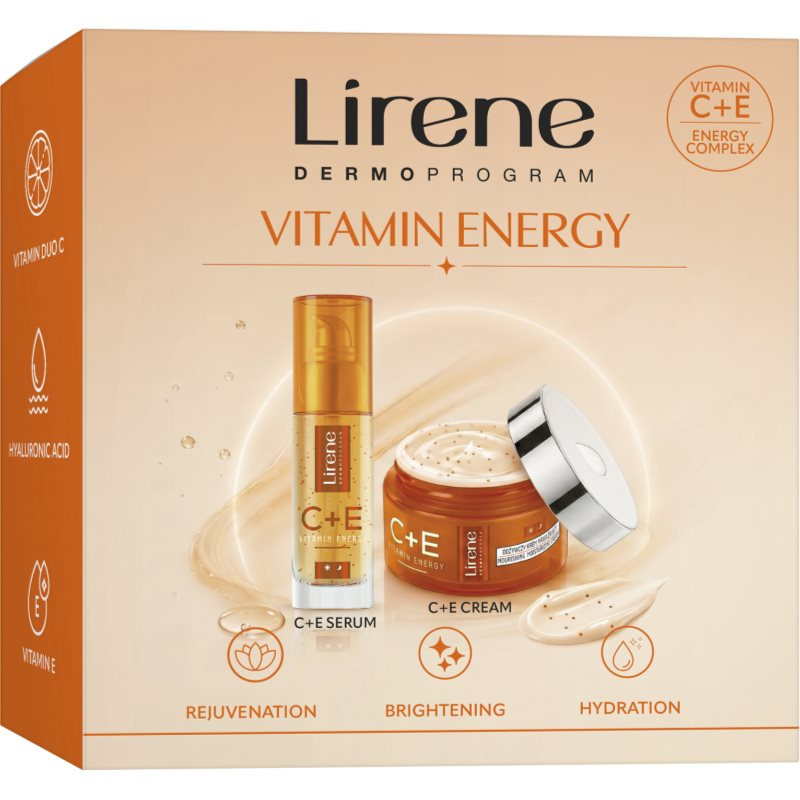 Lirene Vitamin Energy C+E dárková sada pro rozjasnění pleti
