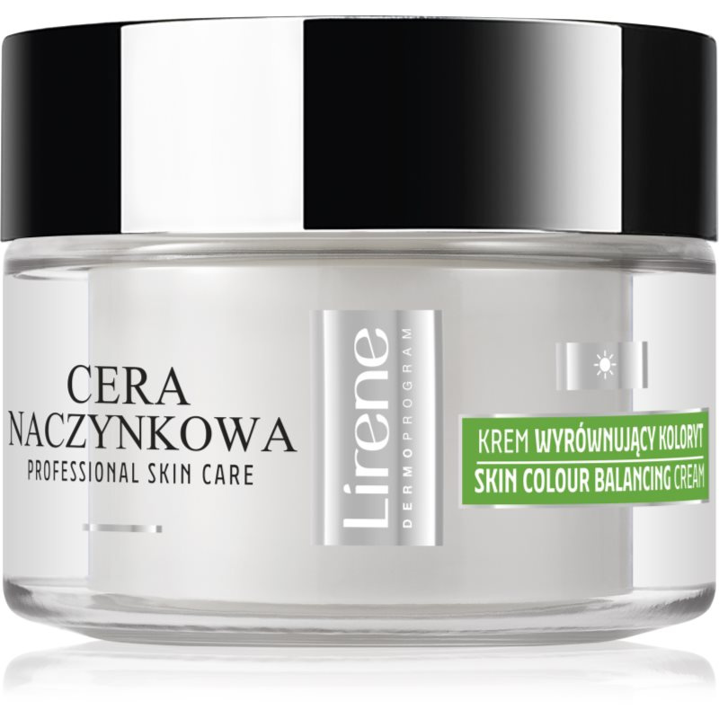 Lirene Face Cream denní sjednocující výživný krém pro citlivou a zarudlou pleť 50 ml