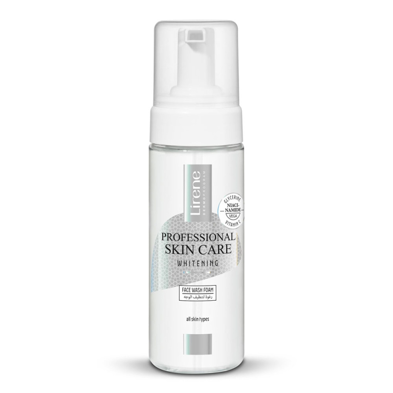 Lirene Whitening Professional skin care Mycí pěna 150 ml