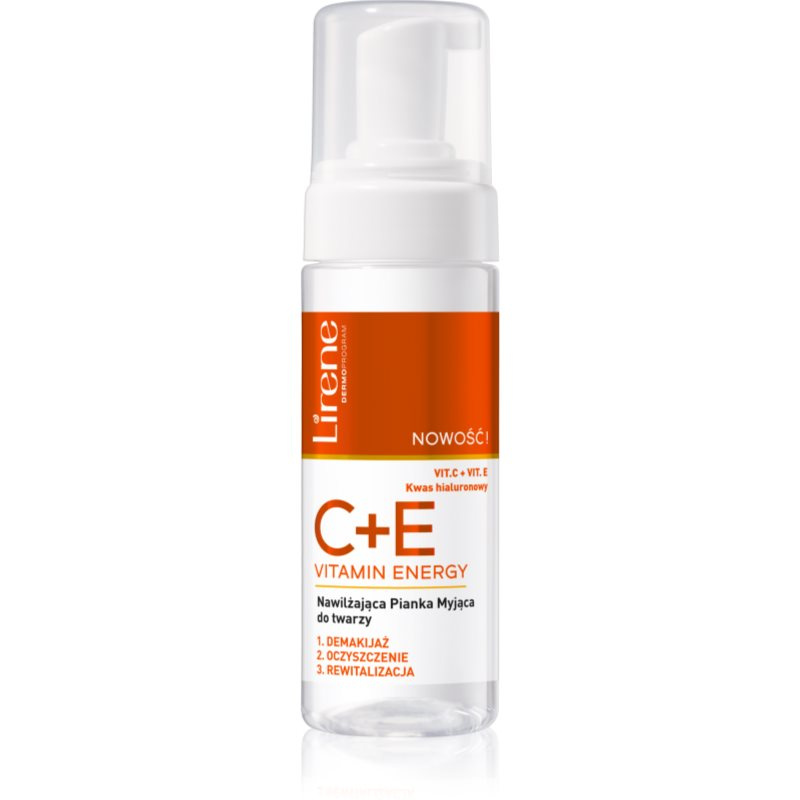 Lirene Vitamin C+E hydratační čisticí pěna s vitamíny C a E 150 ml