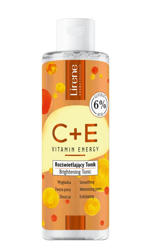 Lirene Vitamin Energy C+E rozjasňující tonikum 200 ml