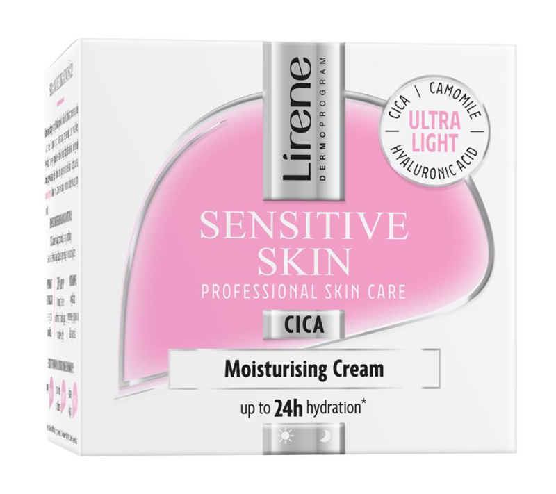 Lirene Sensitive Skin CICA Hydratační krém 50 ml