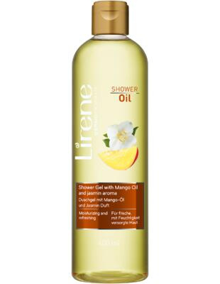 Lirene Shower Oil Mango and Jasmine sprchový olej s hydratačním účinkem 400 ml