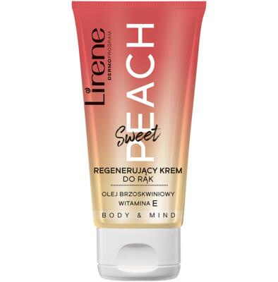 Lirene Hand Care Sweet Peach regenerační krém na ruce 50 ml