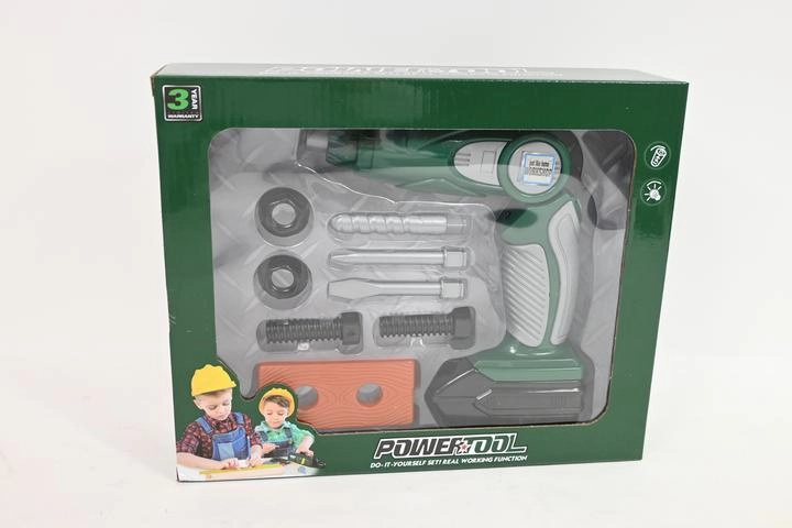Dětská sada nářadí s vrtačkou na baterie