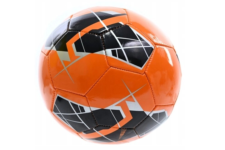 Fotbalový míč velikost 5 oranžovo-černý 260–280 g