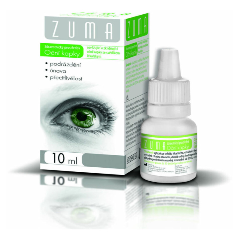 ZUMA Oční kapky se světlíkem lékařským 10 ml