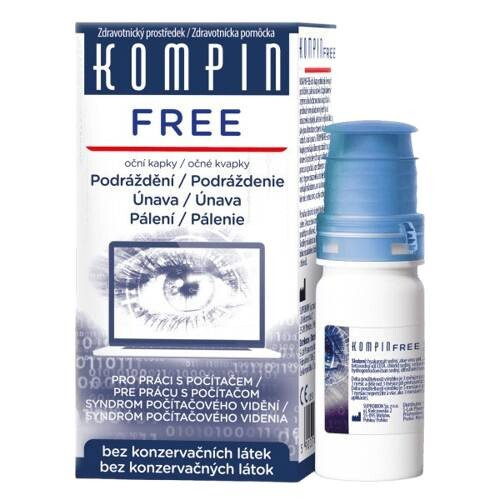 KOMPIN Free oční kapky 10 ml