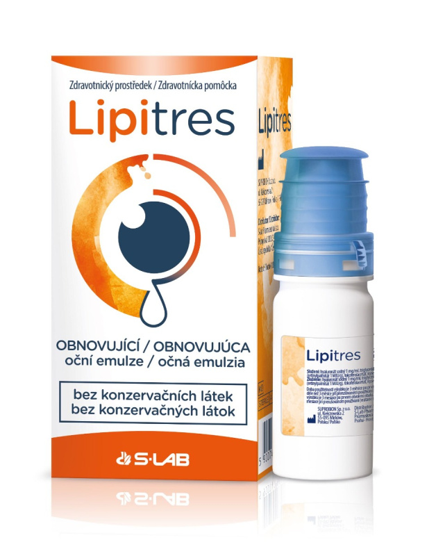 LIPITRES Obnovující oční emulze 10 ml