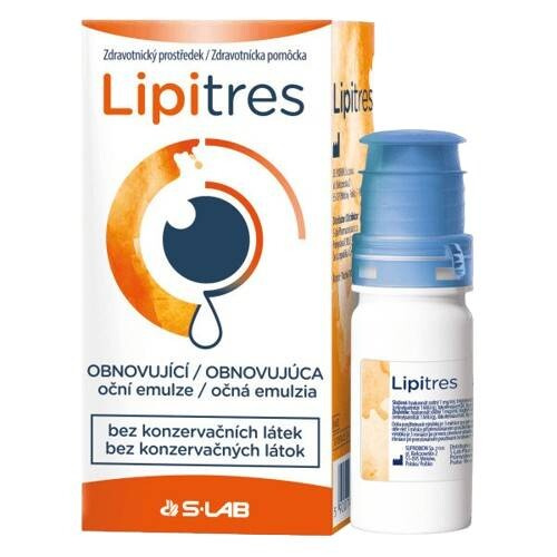LIPITRES Obnovující oční emulze 10 ml