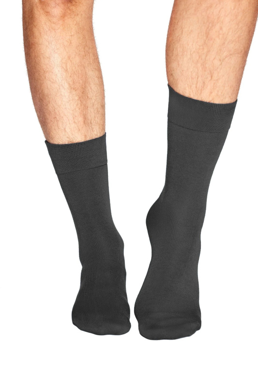Pánské ponožky 17917 Classic Palio graphite - HENDERSON grafitová 43/46